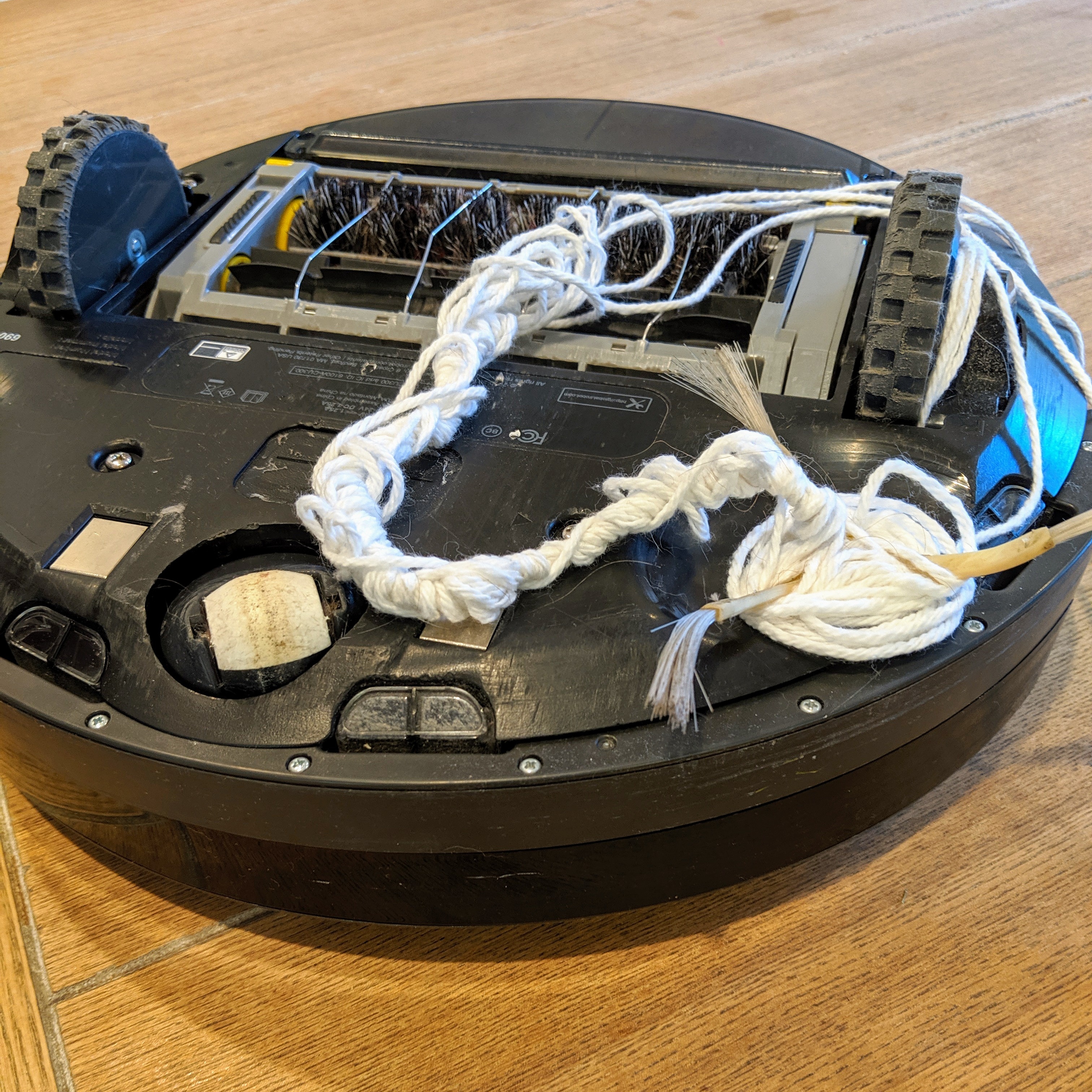 Roomba versus Ball Of Twine